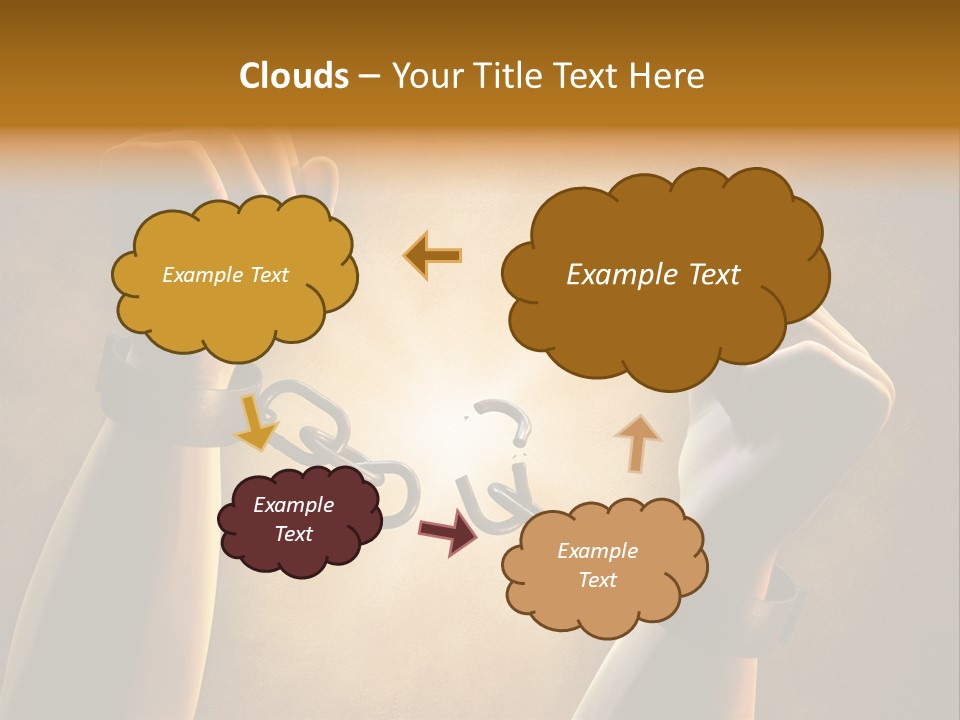 Power Body White PowerPoint Template