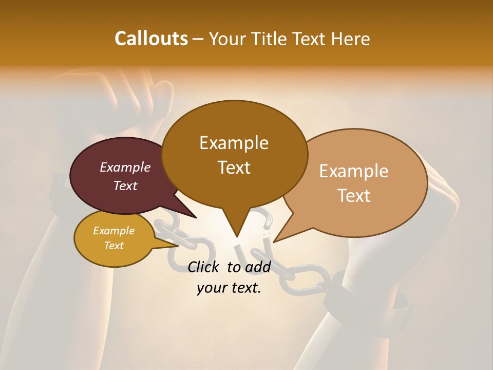 Power Body White PowerPoint Template