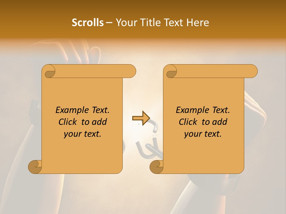 Power Body White PowerPoint Template