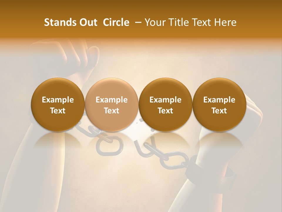 Power Body White PowerPoint Template