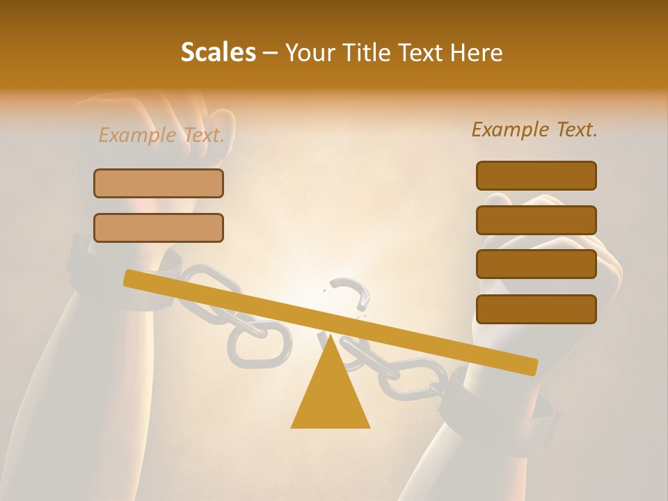 Power Body White PowerPoint Template