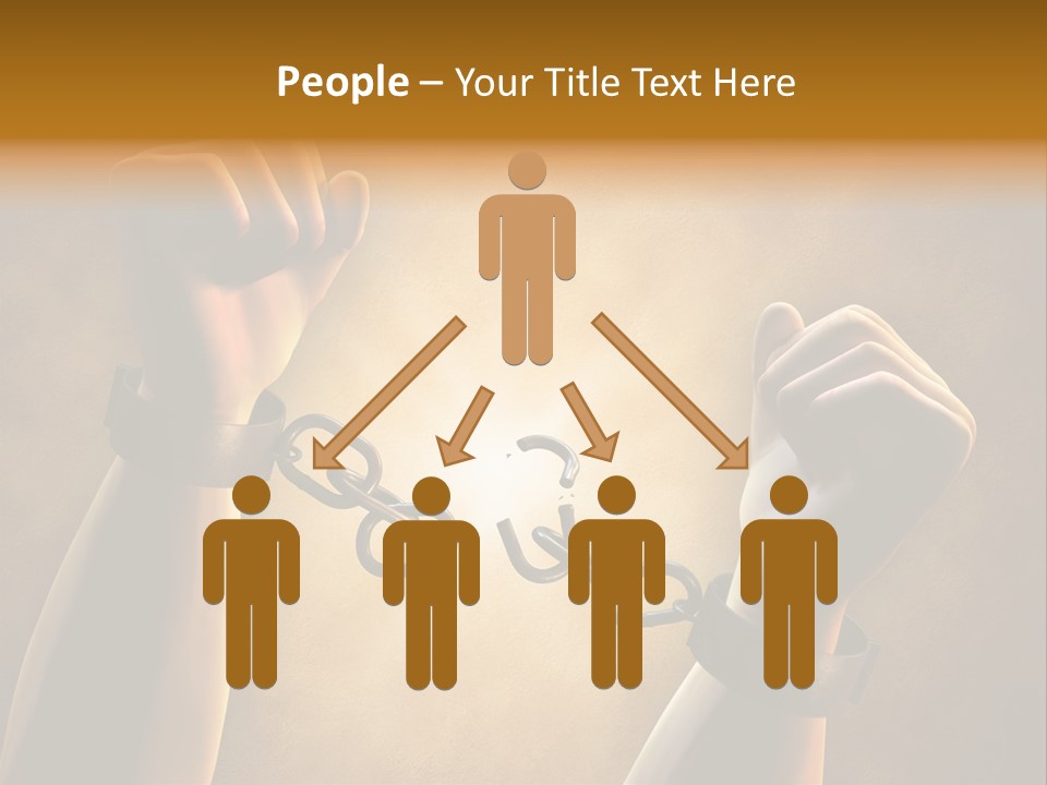 Power Body White PowerPoint Template