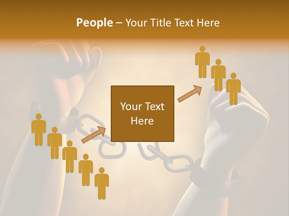 Power Body White PowerPoint Template