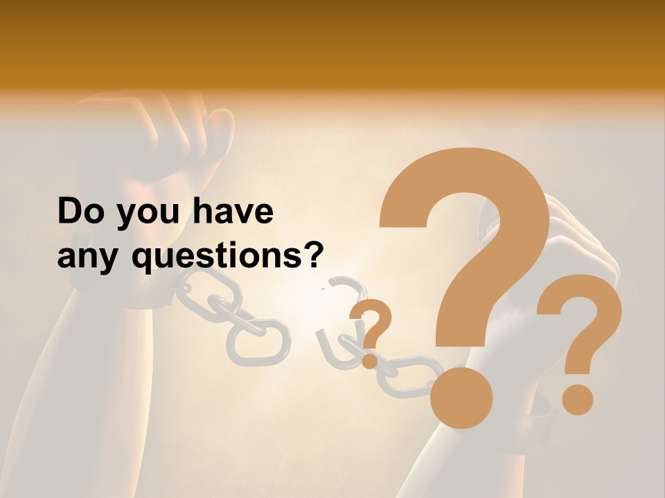 Power Body White PowerPoint Template