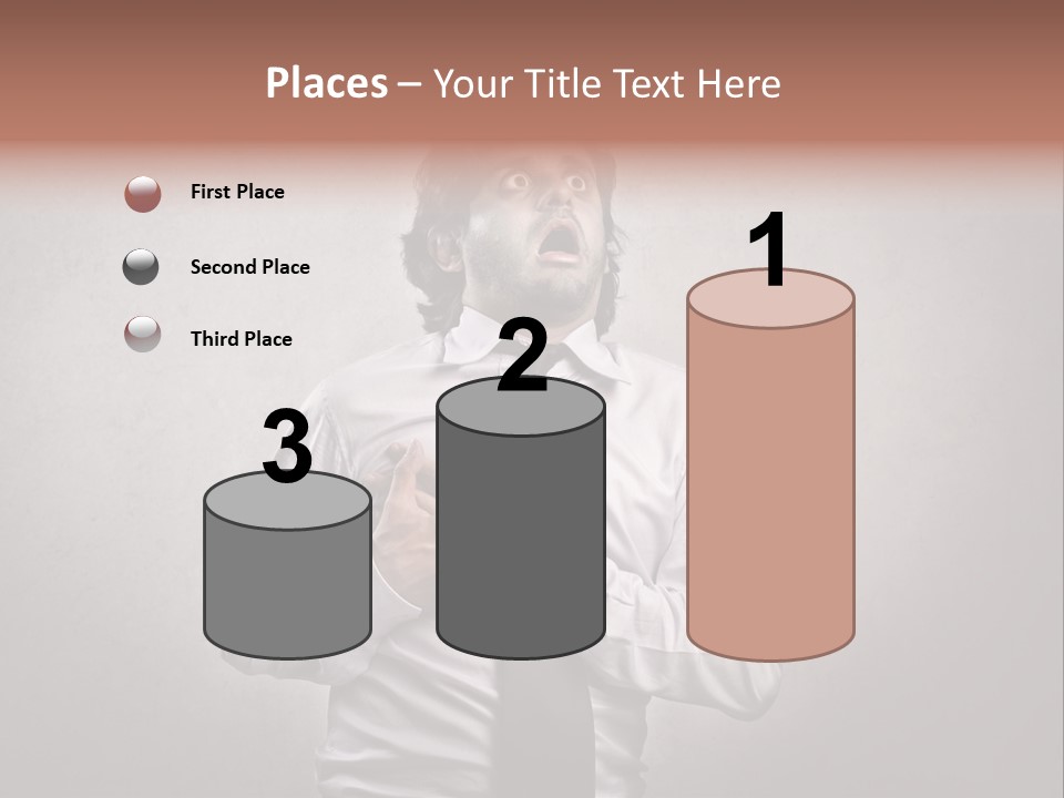 Infarct Business Die PowerPoint Template