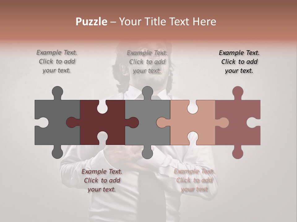 Infarct Business Die PowerPoint Template