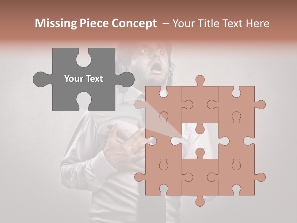 Infarct Business Die PowerPoint Template