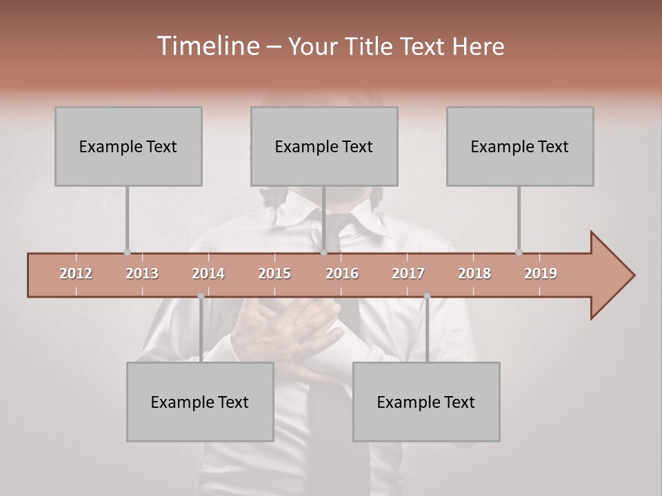 Infarct Business Die PowerPoint Template