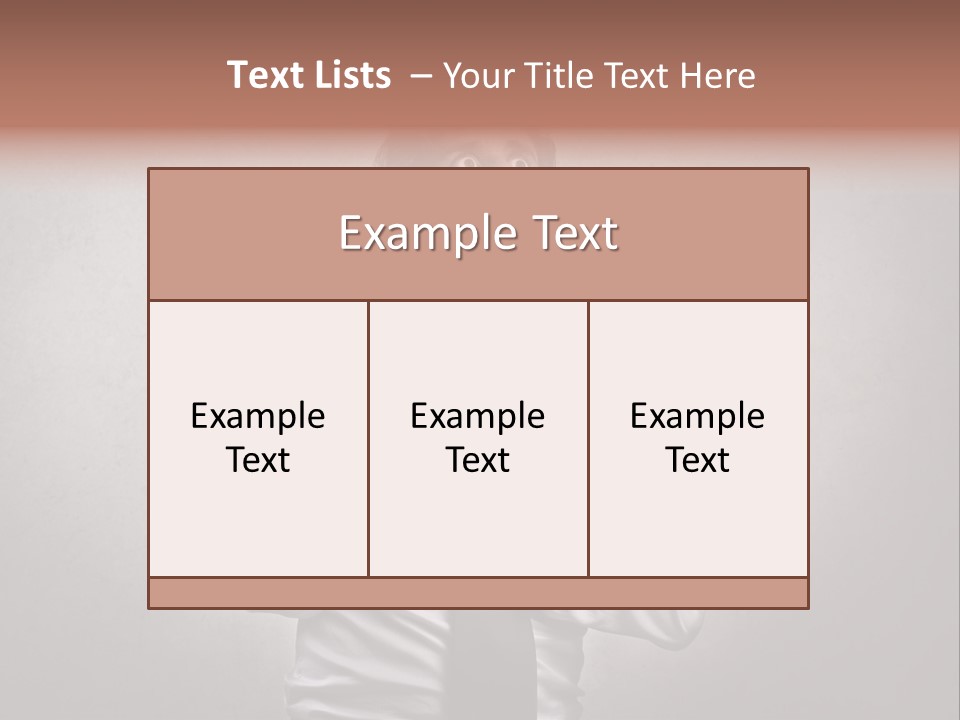 Infarct Business Die PowerPoint Template