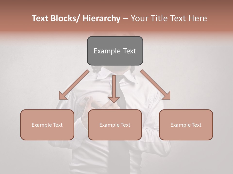 Infarct Business Die PowerPoint Template