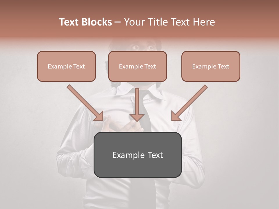 Infarct Business Die PowerPoint Template