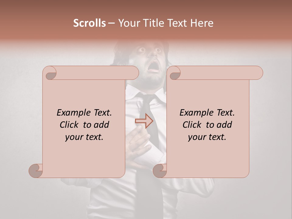 Infarct Business Die PowerPoint Template