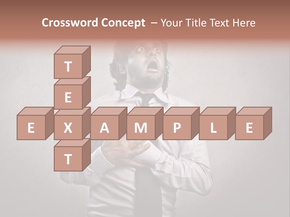 Infarct Business Die PowerPoint Template