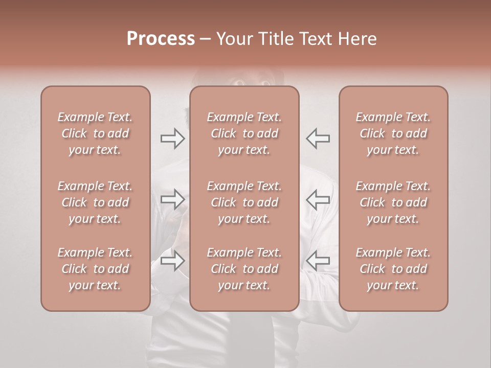 Infarct Business Die PowerPoint Template