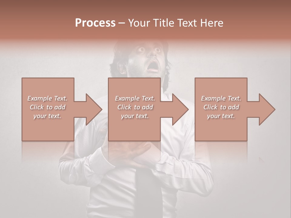 Infarct Business Die PowerPoint Template