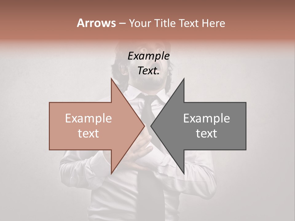 Infarct Business Die PowerPoint Template