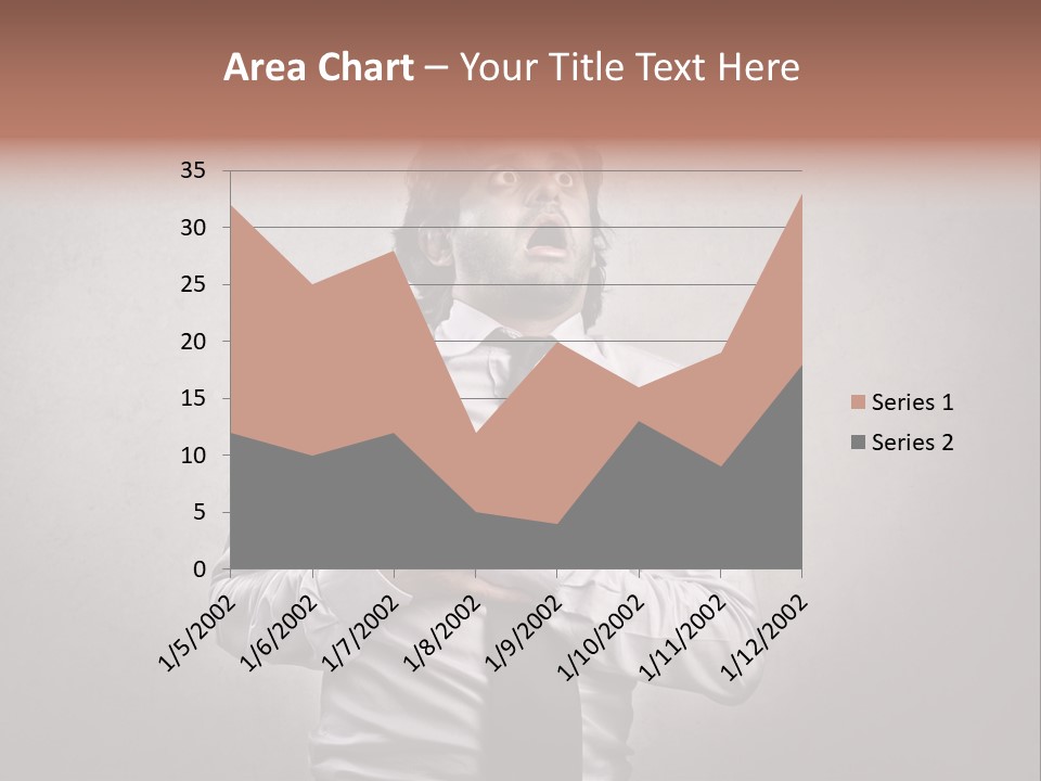 Infarct Business Die PowerPoint Template