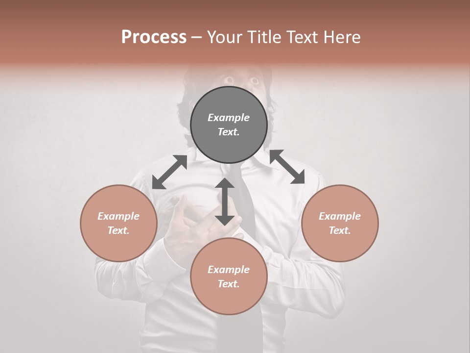 Infarct Business Die PowerPoint Template