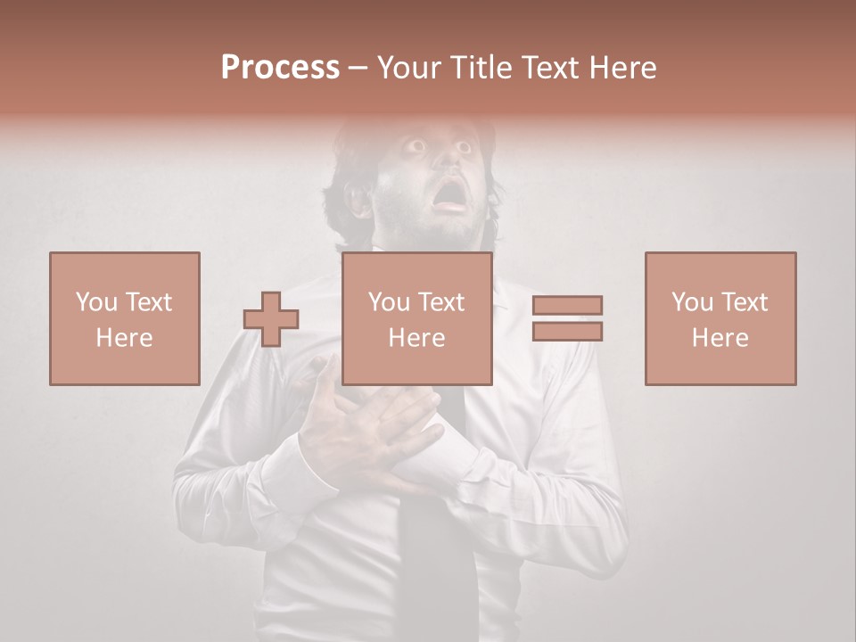 Infarct Business Die PowerPoint Template