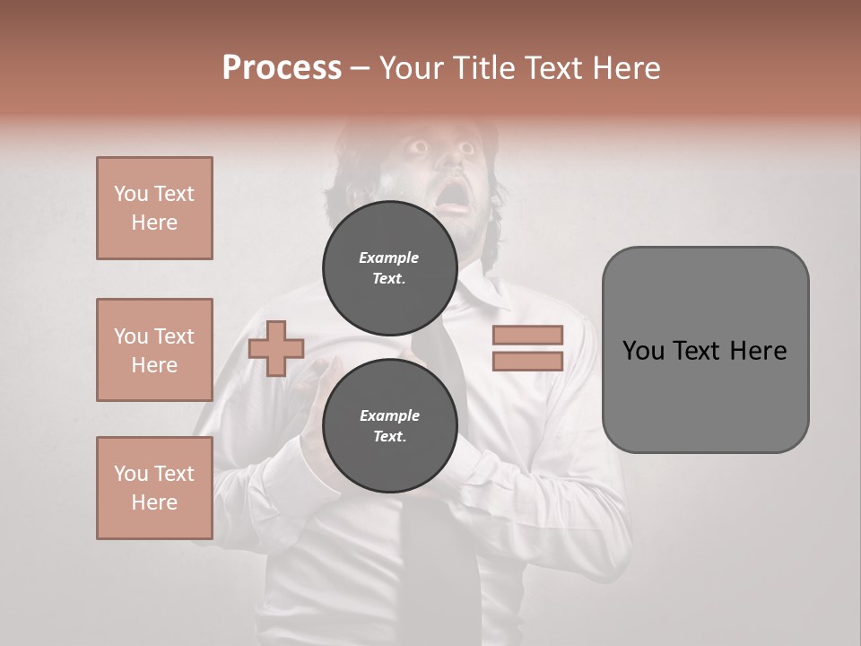 Infarct Business Die PowerPoint Template