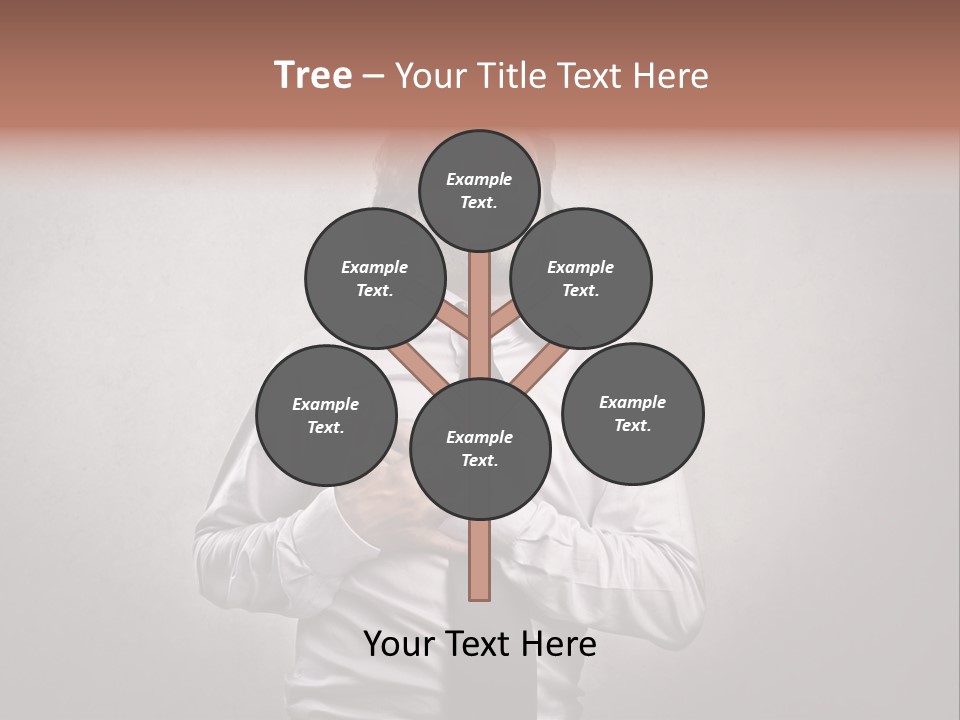 Infarct Business Die PowerPoint Template