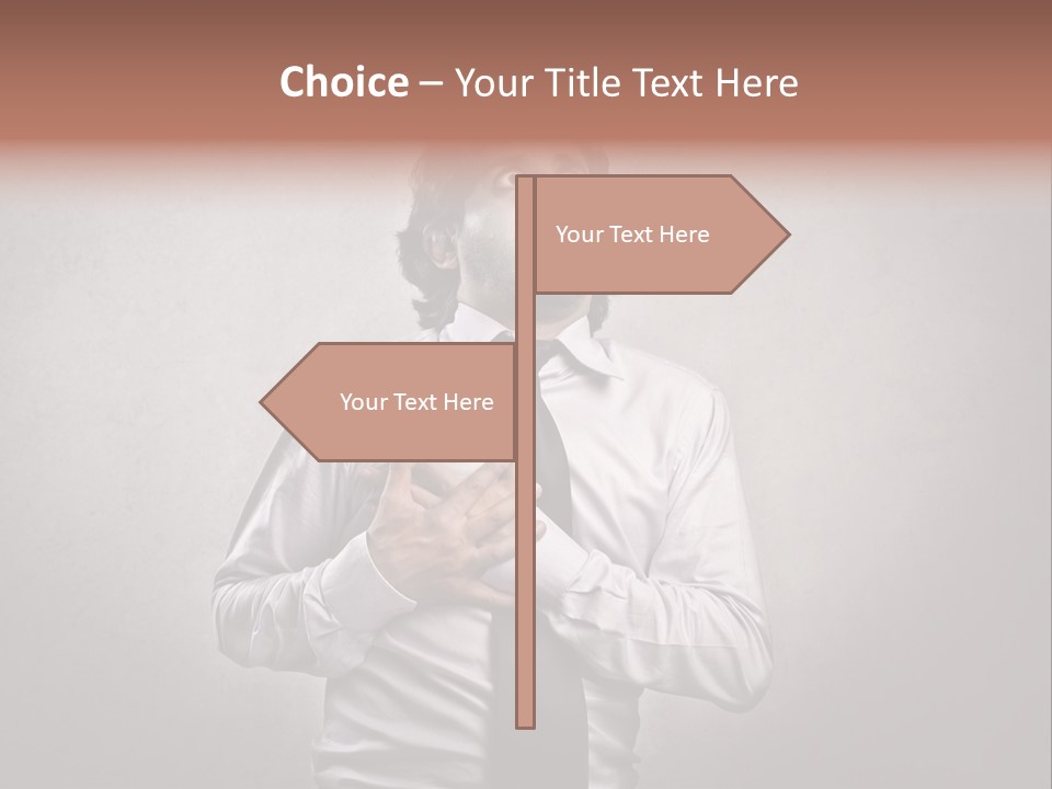 Infarct Business Die PowerPoint Template