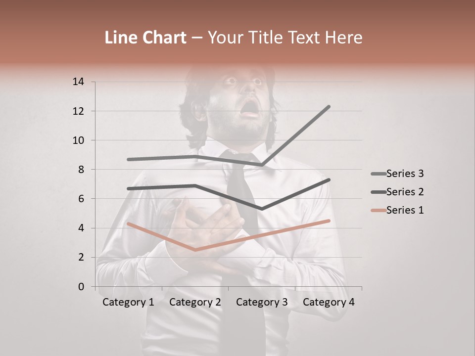 Infarct Business Die PowerPoint Template