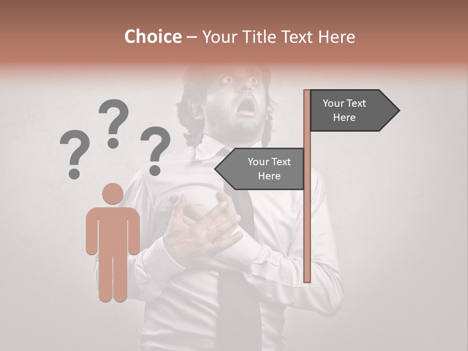 Infarct Business Die PowerPoint Template