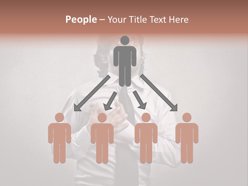 Infarct Business Die PowerPoint Template