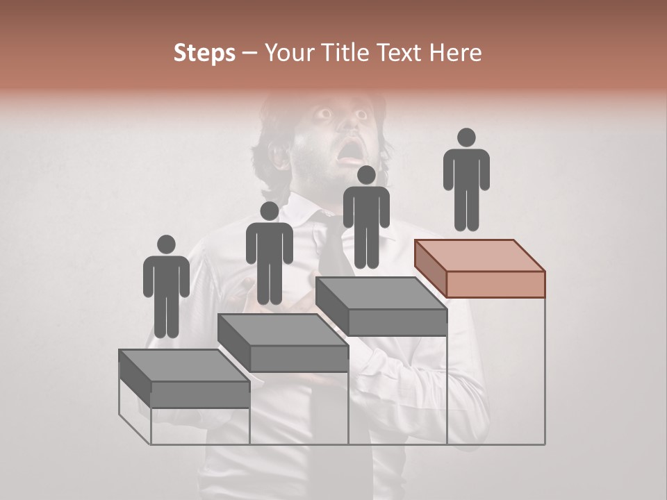 Infarct Business Die PowerPoint Template