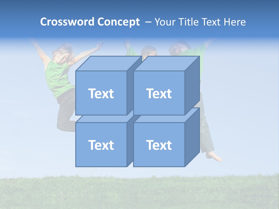 Summer Celebrating Triplets PowerPoint Template