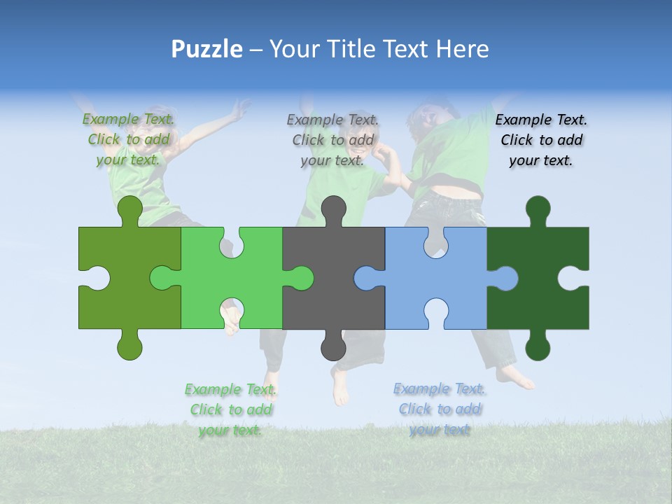 Summer Celebrating Triplets PowerPoint Template