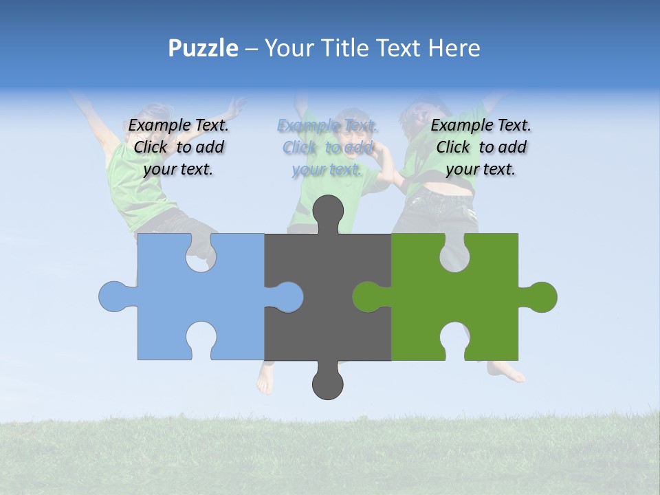 Summer Celebrating Triplets PowerPoint Template