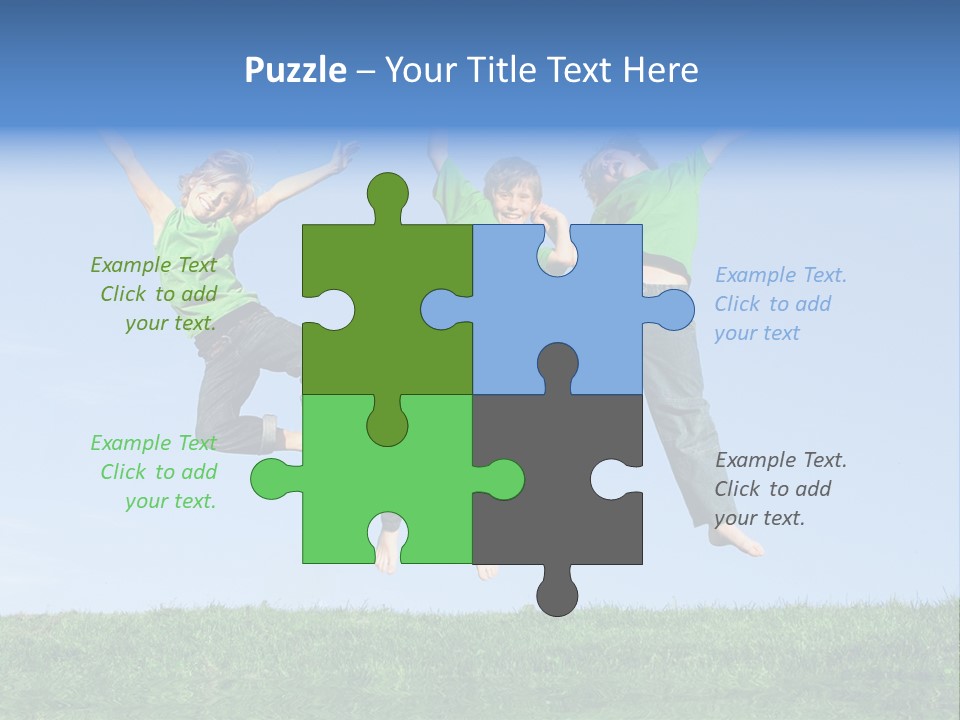 Summer Celebrating Triplets PowerPoint Template