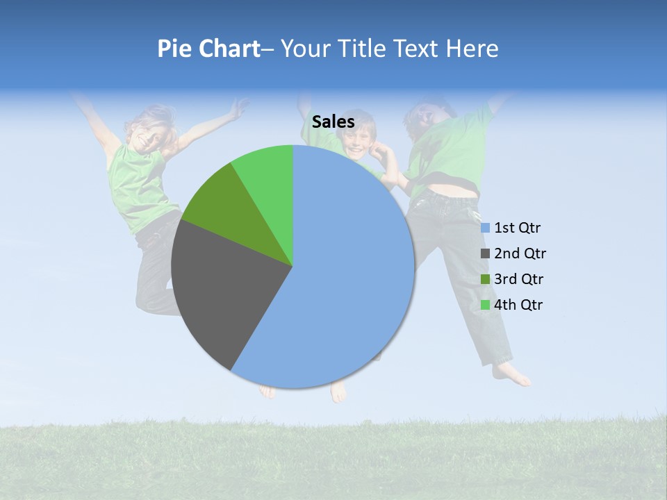 Summer Celebrating Triplets PowerPoint Template