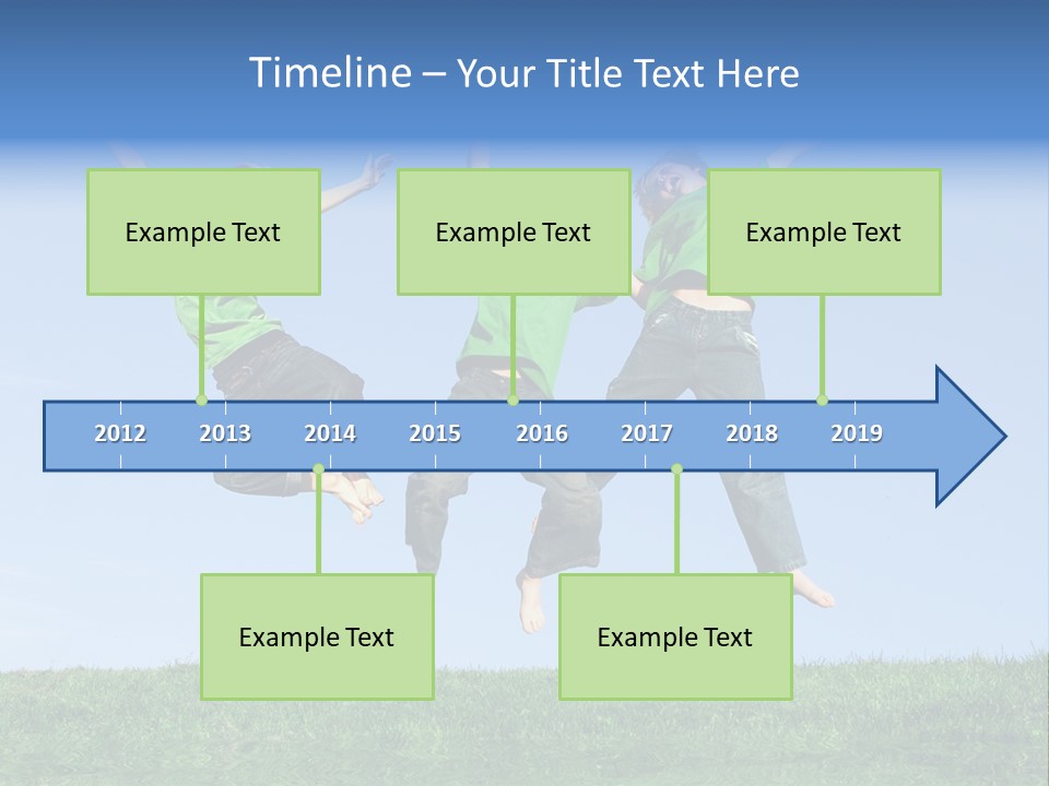 Summer Celebrating Triplets PowerPoint Template
