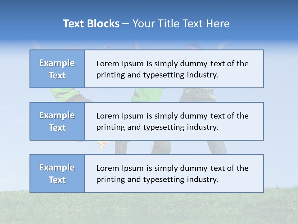 Summer Celebrating Triplets PowerPoint Template