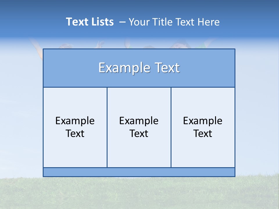 Summer Celebrating Triplets PowerPoint Template