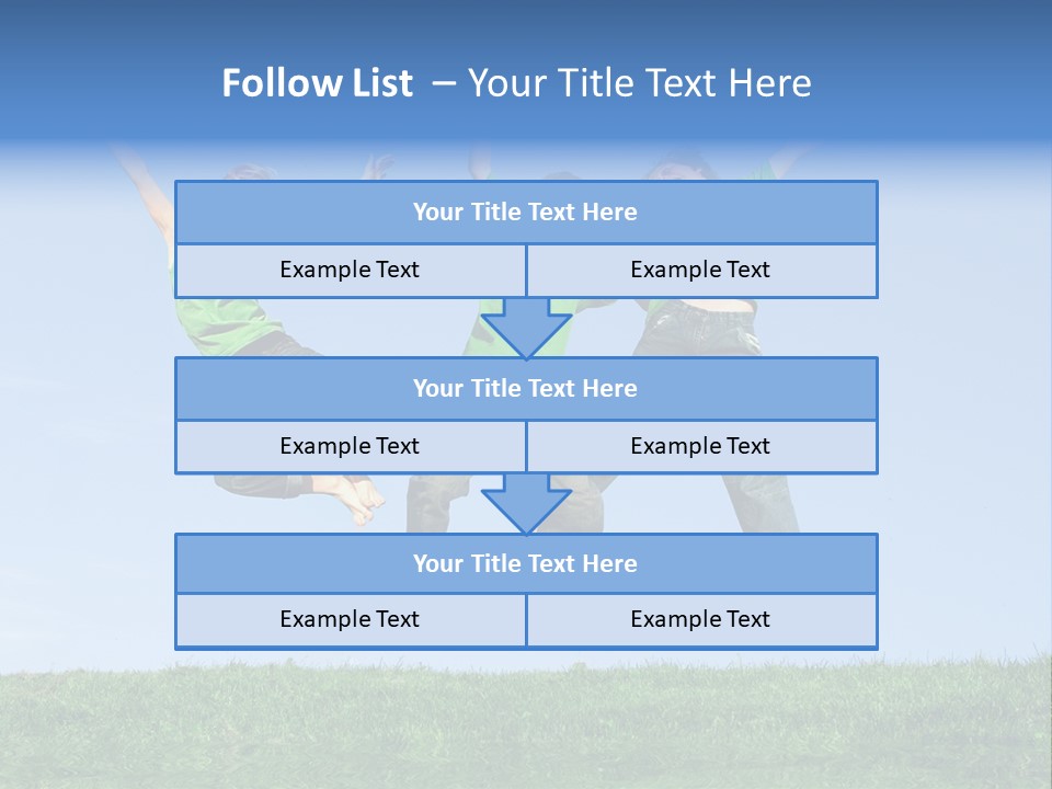 Summer Celebrating Triplets PowerPoint Template