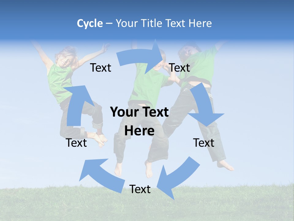 Summer Celebrating Triplets PowerPoint Template