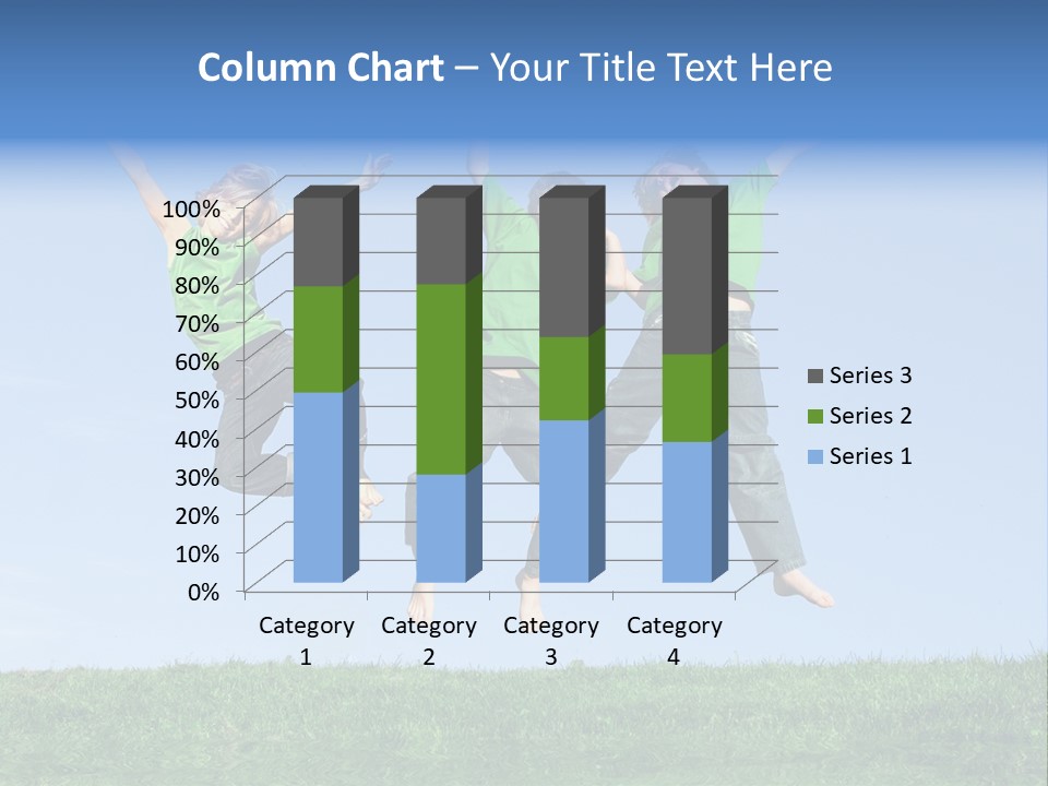 Summer Celebrating Triplets PowerPoint Template