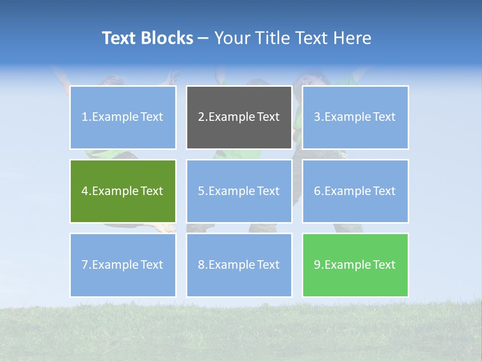 Summer Celebrating Triplets PowerPoint Template