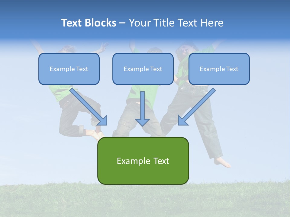 Summer Celebrating Triplets PowerPoint Template