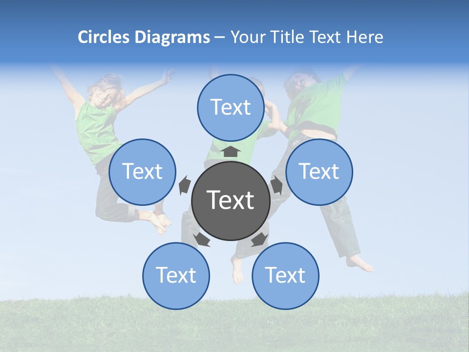 Summer Celebrating Triplets PowerPoint Template