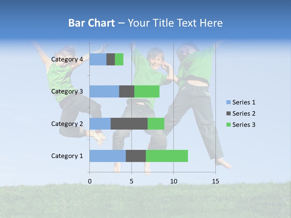 Summer Celebrating Triplets PowerPoint Template