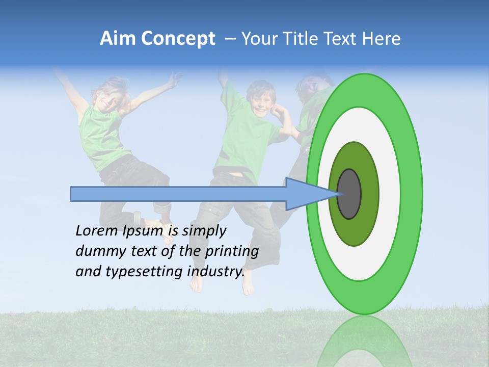 Summer Celebrating Triplets PowerPoint Template