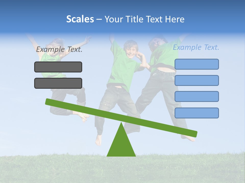 Summer Celebrating Triplets PowerPoint Template