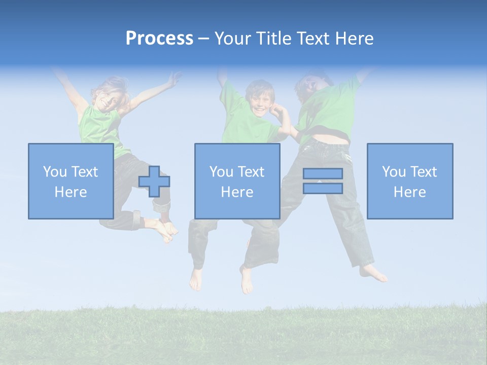 Summer Celebrating Triplets PowerPoint Template