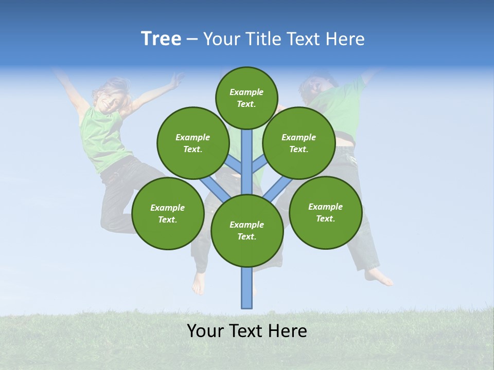 Summer Celebrating Triplets PowerPoint Template