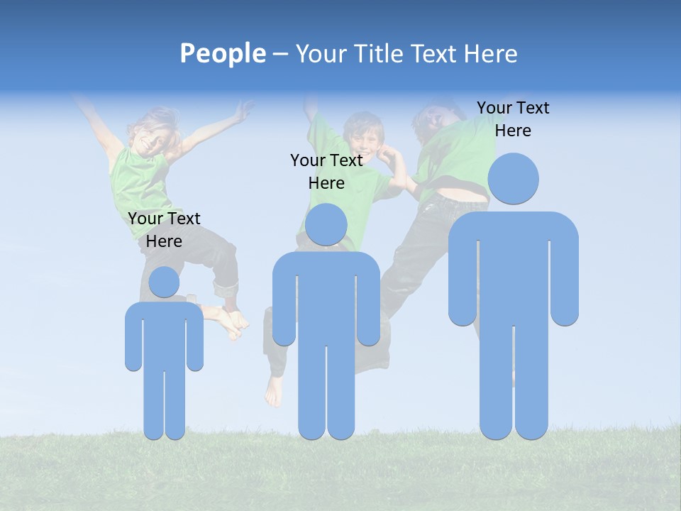 Summer Celebrating Triplets PowerPoint Template